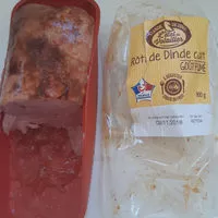 Mängden socker i rôti de dinde cuit goût fumé