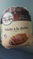 Mängden socker i Palette à la diable
