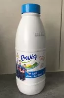 Mängden socker i Lait demi-écrémé