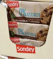 Mängden socker i Cookie con chocolate negro