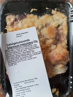 Mängden socker i Zwetschgenkuchenschnitte Butterstreusel