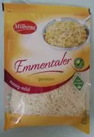 Mängden socker i Emmental Français râpé