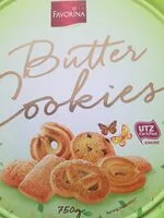 Mängden socker i Butter Cookies