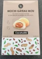 Mängden socker i Mochi gâteau mou
