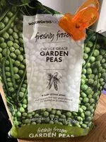 Mängden socker i Frozen garden peas