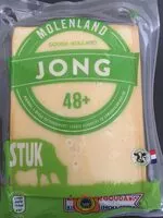 Mängden socker i Jong 48+ kaas
