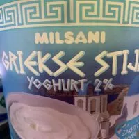 Mängden socker i Yoghurt Griekse stijl
