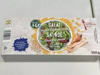 Mängden socker i Salat Pulled Chicken-Mais