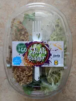 Mängden socker i Select & Go Salat mit Bulgur
