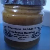 Mängden socker i Zitrus-Ananas-Marmelade