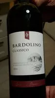 Mängden socker i Bardolino classico- vin rouge