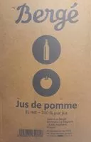 Mängden socker i Jus de pomme 100% pur jus