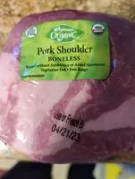 Mängden socker i Organic Boneless Pork Shoulder
