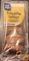 Mängden socker i Frikadellen Geflügel