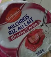 Mängden socker i Riz au lait cerise
