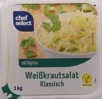 Mängden socker i Weißkrautsalat klassisch, mit Paprika