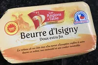 Mängden socker i Beurre d'Isigny - doux extra fin