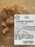 Mängden socker i Gingembre deshydraté