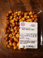 Mängden socker i Mais grillé salé