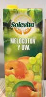 Mängden socker i Zumo de melocoton y uva