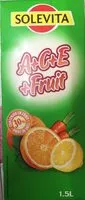 Mängden socker i A+C+E+fruits