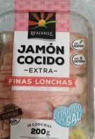 Mängden socker i Jamón cocido