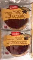Mängden socker i Tortitas de maiz con chocolate