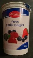 Mängden socker i Yaourt Fruits rouges