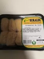 Mängden socker i Croquetas de York Sukalde