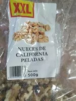 Mängden socker i Nueces de California peladas