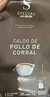 Mängden socker i Caldo de pollo de corral