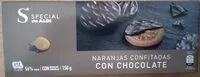 Mängden socker i Naranjas confitadas con chocolate