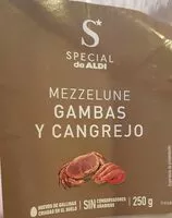 Mängden socker i Mezzelune gambas y cangrejo