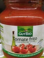 Mängden socker i Tomate frito GutBio