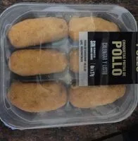 Mängden socker i Croquetas fritas de jamón