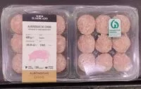 Mängden socker i Albóndigas de cerdo