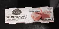 Mängden socker i Salmón Al Natural