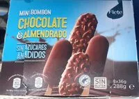 Mängden socker i Mini bombón chocolate almendrado sin azúcar