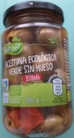 Mängden socker i Aceituna ecológica verde sin hueso aliñada