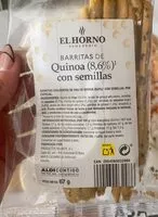 Mängden socker i barritas de quinoa con semillas