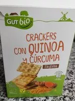 Mängden socker i Crackers con quinoa y cúrcuma