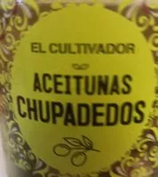 Mängden socker i Aceitunas chupadedos