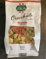 Mängden socker i Orecchiette tricolore