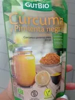 Mängden socker i Cúrcuma y pimienta negra
