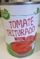 Mängden socker i tomate triturado