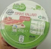 Mängden socker i Tomate rallado ecológico
