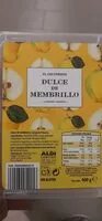 Mängden socker i Dulce de membrillo