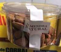 Mängden socker i Almendra natural con piel