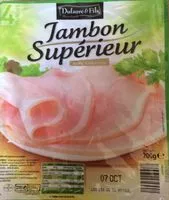 Mängden socker i Jambon Supérieur avec Couenne