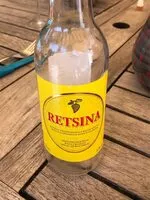 Mängden socker i Retsina Vin Blanc resiné Grec